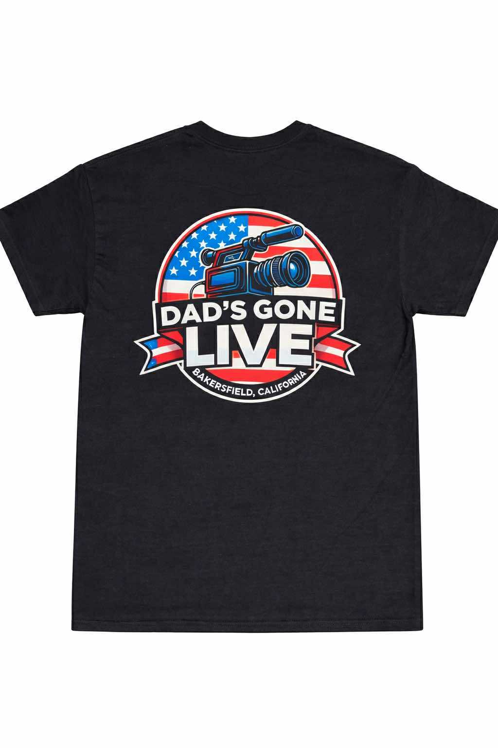 Dad's Gone Live Flag Logo "T"