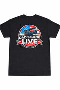 Dad's Gone Live Flag Logo "T"